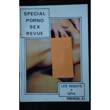 LES DEBUTS DE GINA N°1  ROMAN PHOTO COULEUR 1975