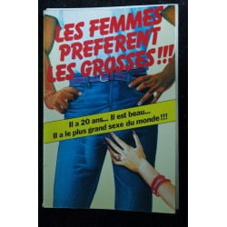 LES FEMMES PREFERENT LES GROSSES EDITION ECHO ROMAN Photo COULEUR Adultes