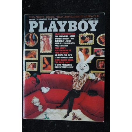 PLAYBOY Us 1977 01 INTERVIEW ALEX HALEY SUSAN LYNN KIGER THE VARGAS GIRL 12 STAR OUR PLAYMATE REVIEW