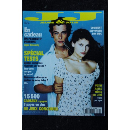 JEUNE & JOLIE 85 LAETITIA CASTA WERNER PATRICK BRUEL JUILLET 1994