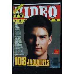 TV VIDEO Jaquettes n° 82 - 1989 06 - TOM CRUISE  - 82 jaquettes
