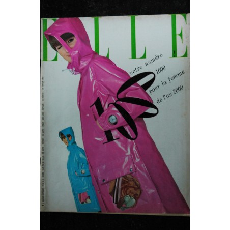 ELLE 1000 18 FEVRIER 1965 NUMERO 1000 POUR LA FEMME DE L'AN 2000