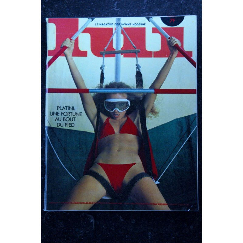 LUI 172 SINE PLATINI CHARLES BUKOWSKI JOELLE NUE PHOTO VALMONT SEXY PIN-UP ASLAN