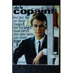 Salut les Copains N° 33   * 04 1965 *   Claude François Cover + 50 p. - Chuck Berry - Sylvie Vartan