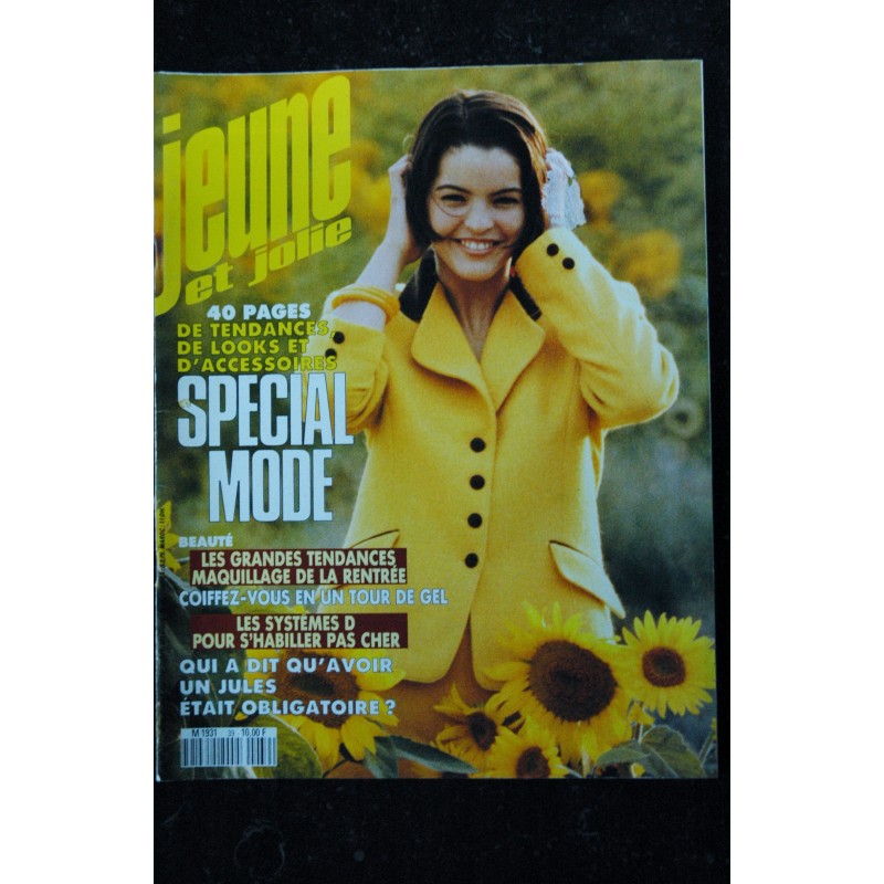 Jeune et Jolie 39 - 1990 09 - SPECIAL MODE ACCESSOIRES LOOK EROS RAMAZZOTTI VALERIE SALLES