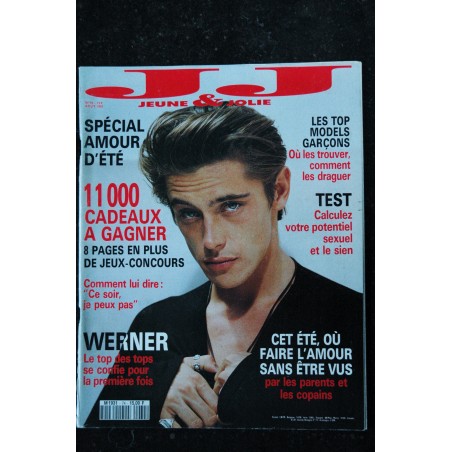 Jeune et Jolie 74 - 1993 08 - WERNER TOP DES TOPS AMOUR D'ETE