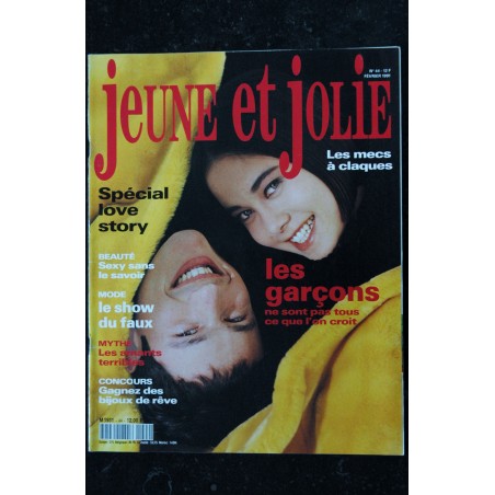 Jeune et Jolie 44 - 1991 02 - David Hallyday - Surya Bonaly - Patrick Bruel Jil Caplan