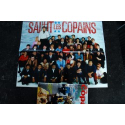 Salut les Copains N° 47 - Rare Poster la photo du siècle 06 1966 - Cover Antoine FRANCOISE CHRISTOPHE GAINSBOURG