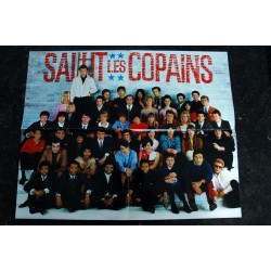 Salut les Copains N° 47 - Rare Poster la photo du siècle 06 1966 - Cover Antoine FRANCOISE CHRISTOPHE GAINSBOURG