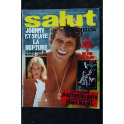 Salut les Copains N°166   - 06 1976 -  Johnny Hallyday Sylvie Vartan La Rupture Michel Fugain Le Big Bazar