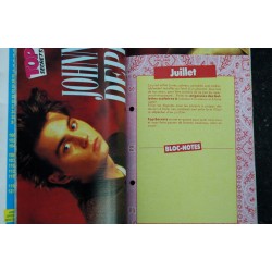 TOP SECRETS 41 ATTENTION MANQUE DOUBLE POSTER JUILLET 1990 ROCH VOISINE NICK HAMEN JOHNNY DEPP DONOVAN