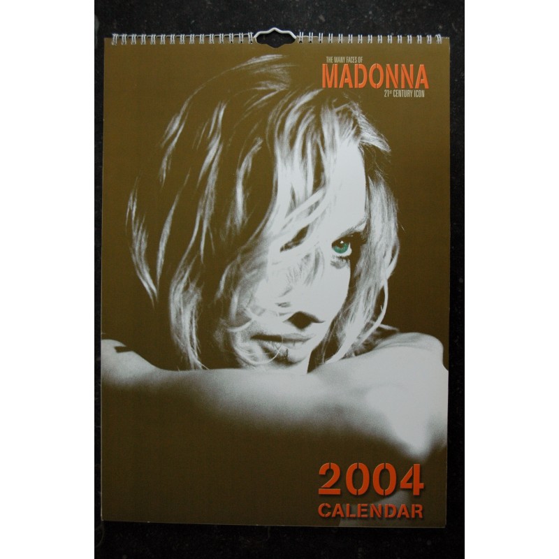 MADONNA CALENDAR CALENDRIER 2004 UNOFFICIAL SOTINI