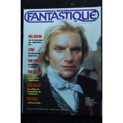 L'écran fantastique   n° 58  * 1985 *  LA FORET D'EMERAUDE  STARMAN  DREAMSCAPE  LEGEND
