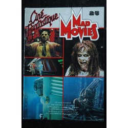 Ciné Fantastique MAD MOVIES  n° 25 - 1983 -  TOBE HOOPER DARIO ARGENTO TENEBRE  ALIEN E.T. Halloween III TRON