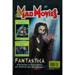 Ciné Fantastique MAD MOVIES  n° 87  * 1994 *   FANTASTIKA  L'armée des ténèbres  STALLONE Demolition Man