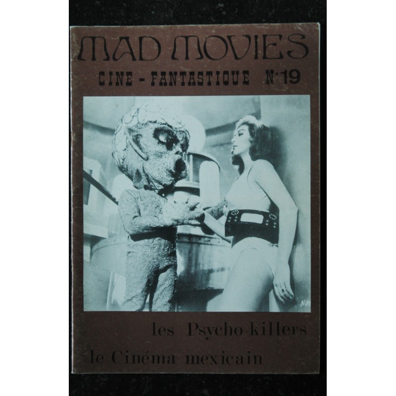 Ciné Fantastique MAD MOVIES  n° 19 1980 06 - RARE  -  La nave de los monstruos - Le syndrome chinois Jane Fonda - INFERNO
