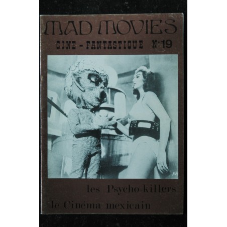 Ciné Fantastique MAD MOVIES n° 19 1980 06 - RARE - La nave de los monstruos - Le syndrome chinois Jane Fonda - INFERNO