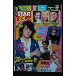 STAR CLUB  254 2009 Beyoncé Britney Spears Pink Miley Cyrus Ed Westwick + Posters + CP