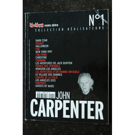 MAD MOVIES Hors-Série n° 1 John Carpenter - Collection Réalisateurs