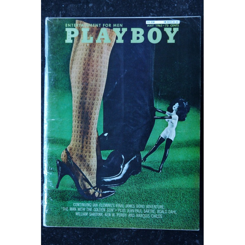 PLAYBOY US 1965 05 MAY INTERVIEW JEAN-PAUL SARTRE PLAYMATE MARIA MCBANE SOKOL BARBARA BOUCHET HUGH OBRIAN JACK DAVIS STELLA