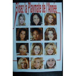 PLAYBOY HS 10 JANV/FEV 98 VICTORIA SILVSTEDT + POSTER GEANT KELLY MONACO JAMI FERRELL KALINE OLSON