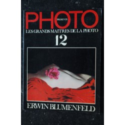 PHOTO LES GRANDS MAITRES DE LA PHOTO TOME 12 Erwin Blumenfeld 64 pages 1984