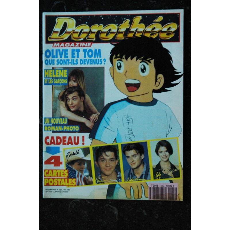 Dorothée Magazine 185 - RAMNA OLIVE ET TOM  DRAGON BALL Z - Posters  - 6 AVRIL 1993