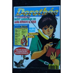 Dorothée Magazine 186 - NICKY LARSON BD HELENE CHRISTOPHE REPPERT SEBASTIEN ROCH - Posters  - 13 AVRIL 1993