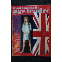 mademoiselle age tendre n°  27  1967 01 Mick Jagger Beatles Françoise Hardy Marianne Faithfull Chantal Goya Julie Christie
