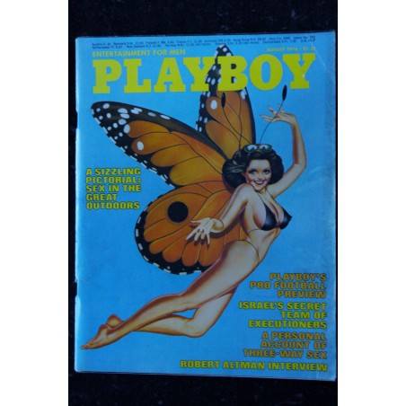 PLAYBOY US 1976 08 INTERVIEW ROBERT ALTMAN LINDA BEATTY HELMUT NEWTON THE VARGAS GIRL FANTASIZES OF LOLITA