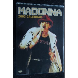 MADONNA CALENDAR CALENDRIER...