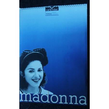 MADONNA CALENDAR CALENDRIER 1994