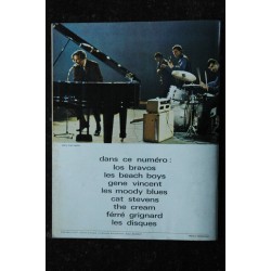 ROCK & FOLK 002  n° 2 Décembre 1966 Cover Johnny HALLYDAY Les WHO Jerry Lee Lewis A bord des Radios Pirates