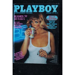 PLAYBOY Us 1977 11 Rita Lee Susan Kiger INTERVIEW Henry Kyemba BUNNIES '77 IN CINEMA BILLY CARTER