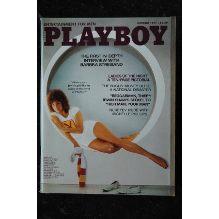 PLAYBOY Us 1977 10 OCTOBER INTERVIEW BARBRA STREISAND Kristine Winder