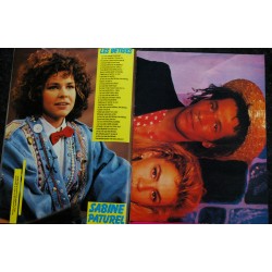 TOP 50 009 1986 Muriel Dacq Sandra Bonnie Tyler Goldman + Posters Niagara & Johnny Hallyday