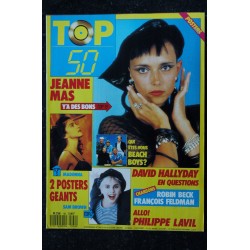 TOP 50 164 1989 Avril Jeanne Mas David Hallyday Philippe Lavil + Posters Madonna Sam Brown