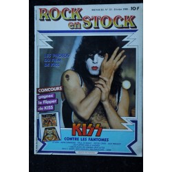 ROCK en STOCK 1980 n° 33 Cover Kiss Photos du film + Poster Kiss Nino Ferrer