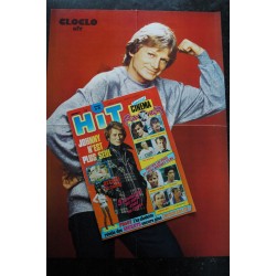 Hit Magazine 61 1977 01 Johnny Hallyday Spécial cinéma + Posters Claude François Robert Charlebois