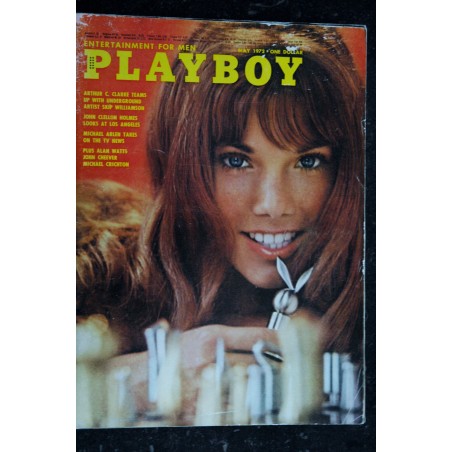 PLAYBOY Us 1972 05 VALERIE PERRINE DEANNA BAKER  VINTAGE CHARME Barbara Klein Barbi Benton Howard Cosell