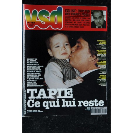 VSD 925 Mai 1995 Cover Bernard Tapie - Ce qui lui reste