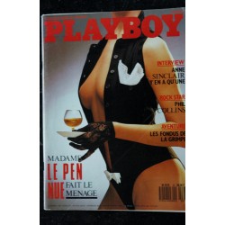 PLAYBOY 023 JUILLET 1987 ANNE SINCLAIR PHIL COLLINS JANE SEYMOUR Mme LE PEN