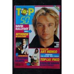TOP 50 146 1988 David Hallyday + Posters Geants George Michael Elsa Hit House Art Mengo