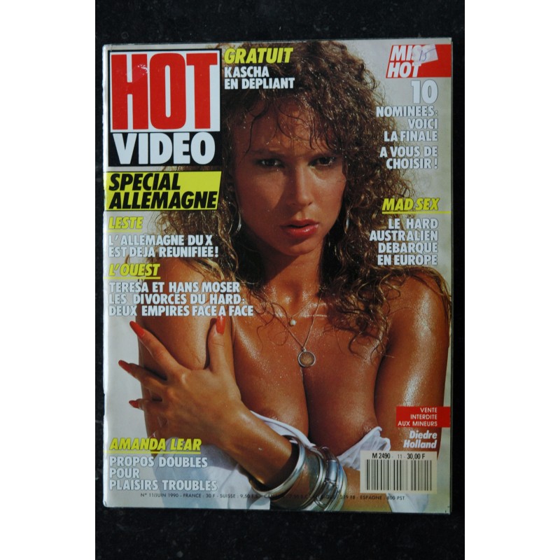 HOT VIDEO N° 011 Spécial ALLEMAGNE KASCHA Amanda Lear Diedre Holland Hans Moser SARAH YOUNG