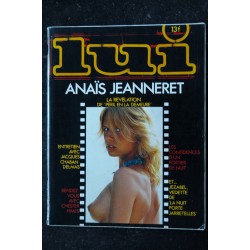 LUI 255 COVER ANAIS JEANNERET NUE ENTRETIEN JACQUES CHABAN-DELMAS JEZABEL NUDE FABIO BERTI