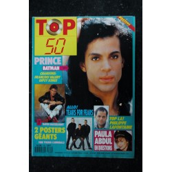TOP 50 184 1989 PRINCE - Posters David Hasselhoff Fine Young Cannibals - Gipsy King Tears for Fears P Lafontaine Paula Abdul