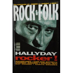 ROCK & FOLK 295 1992 Cover Johnny Hallyday Rocker ! Status Quo Sugarcubes
