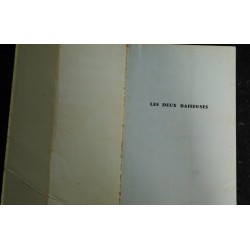 LES DEUX BAISEUSES - NOIR ET BLANC 1974 -  MARTINE JAVAL   Roman Photo Adultes