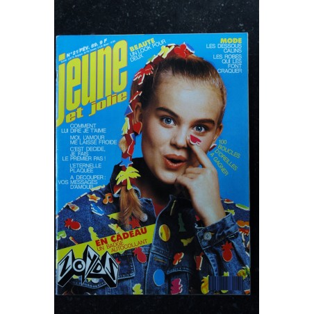 Jeune et Jolie 21 - 1989 02 - Comment lui dire je t'aime - Les dessous calins - Laurent Maltese