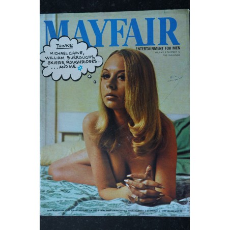 MAYFAIR UK Vol 02  N° 12 1967 Peter CLARKE William BURROUGHS William BODY Michael CAINE